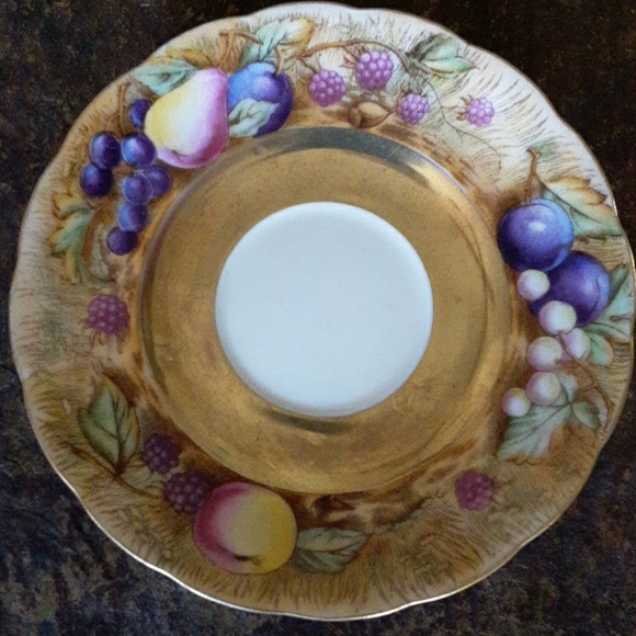 American Beauty Occupied Japan Saucer - Picture 4 of 9